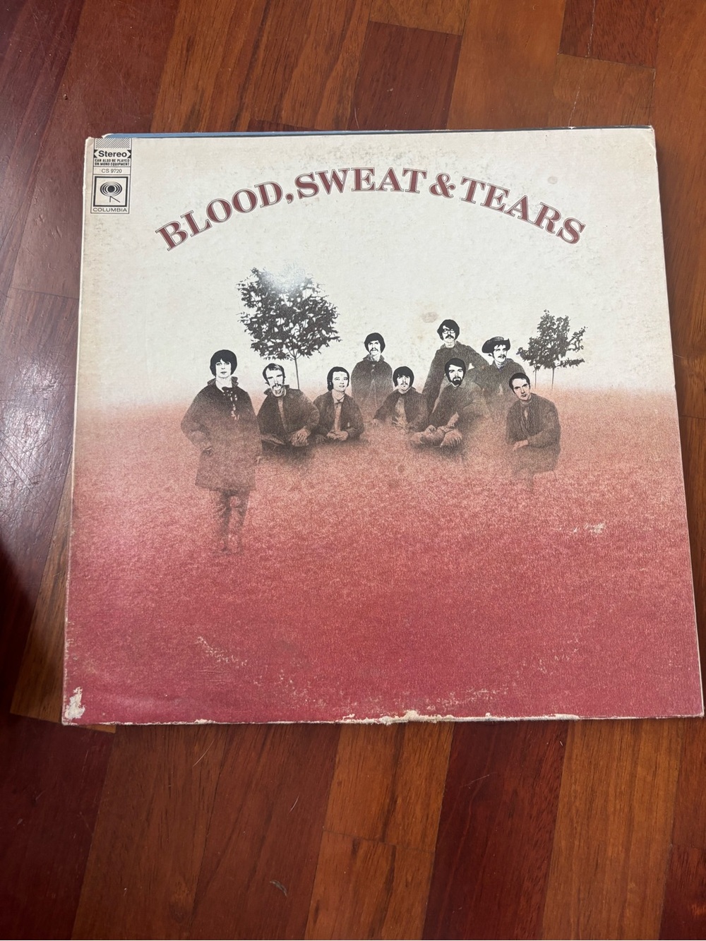 Blood, Sweat & Tears Vintage Vinyl LP - Cream and Red Cover record